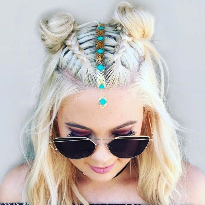 Rave Hair Ideas Pictures, Photos, And Images For Facebook, Tumblr Inside Most Current Braid Rave Hairstyles (View 5 of 15)