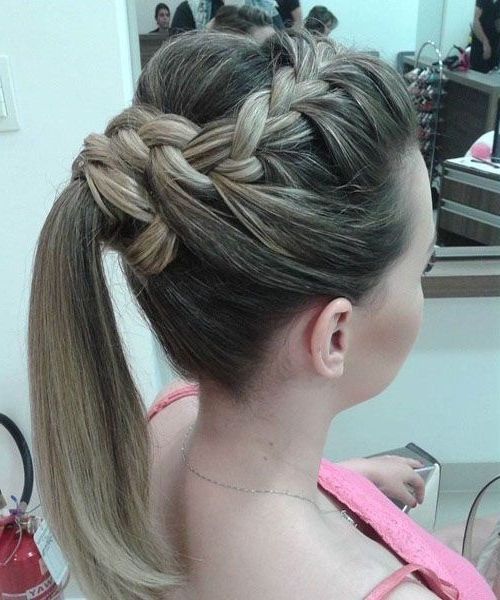 Regal Braided Up Do. | Prom Hairstyles. | Pinterest | Braided Throughout Most Up To Date Regal Braided Up Do Hairstyles (Photo 3 of 15)