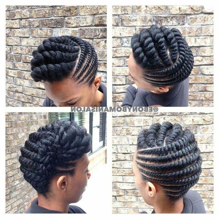 Replace Your Cornrows With These Flat Twist Braids Intended For Latest Cornrows With A Twist (View 3 of 15)