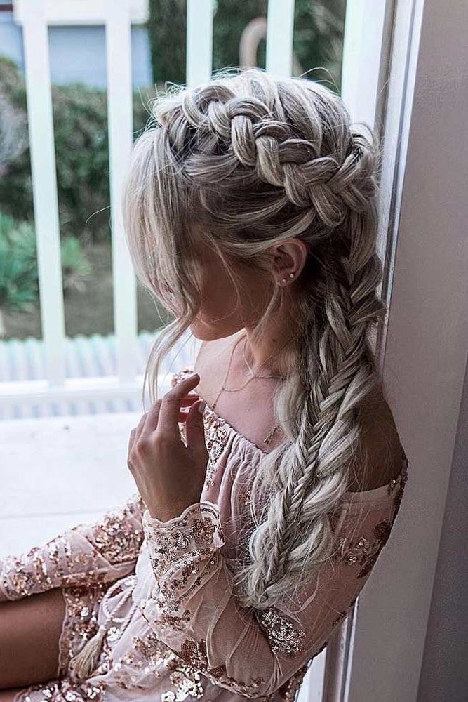 Romantic Braided Hairstyles For Valentine's Day ? See More: Http With Regard To Most Recent Romantic Braid Hairstyles (View 6 of 15)