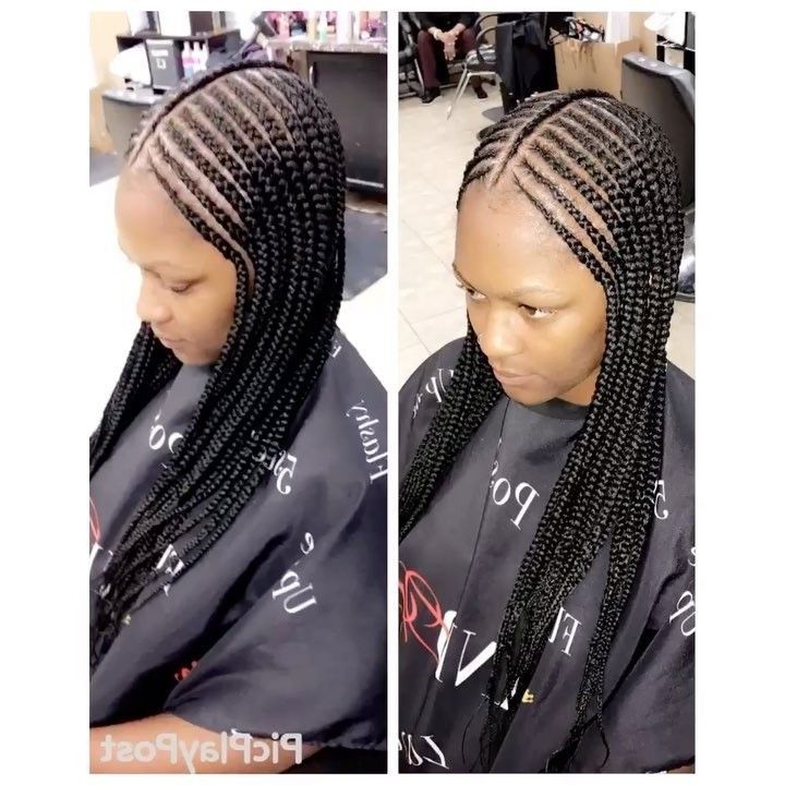Scalp Braids Hairstyles 24 Best Protective Scalp Braids Images On Inside Most Recently Braided Hairstyles To The Scalp (Photo 6 of 15)
