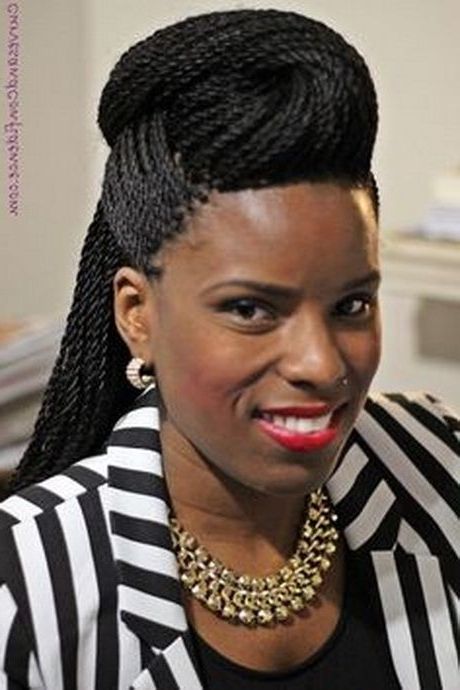 Senegalese Braids Hairstyles | Hairstyles To Try | Pinterest With Regard To Most Up To Date Senegalese Braided Hairstyles (View 6 of 15)