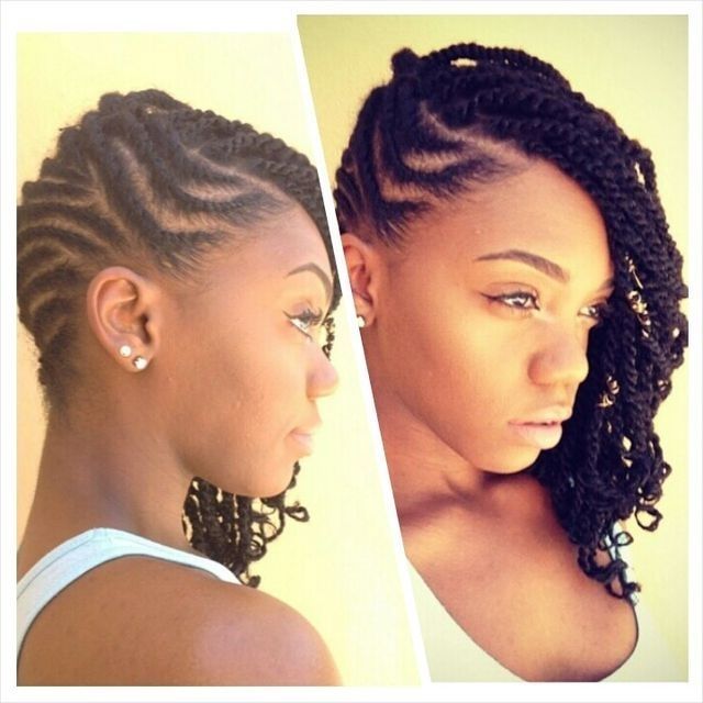 She Used Jbco On A Twa Twist Out, But The Style She Got Out Of It With Newest Braided Hairstyles On Natural Hair (View 4 of 15)