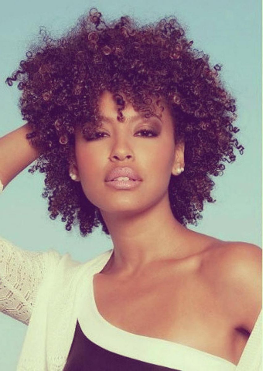 Short Black Natural Curly Hairstyles – Kitharingtonweb For Most Up To Date Short Black Hairstyles For Curly Hair (View 14 of 15)