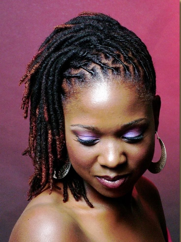 Short Dreadlock Styles For Black Women | Dreadfully Gorgeous Intended For Current Braided Dreadlock Hairstyles For Women (View 6 of 15)