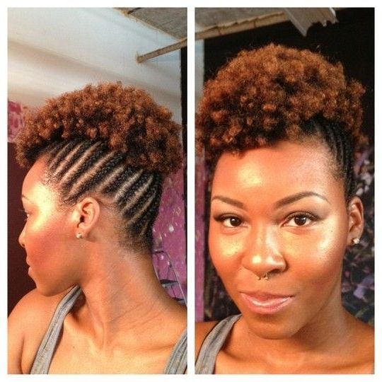 Short Hairstyles: Best Short Braided Hairstyles For Natural Hair Regarding Most Recently Braided Natural Hairstyles For Short Hair (View 5 of 15)