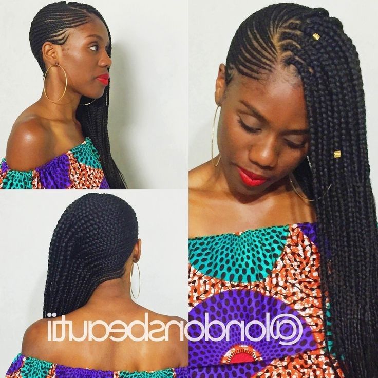 Side Cornrow Hairstyles Unique 1550 Best Hairstyles Images On Throughout 2018 Cornrows Hairstyles To The Side (Photo 12 of 15)