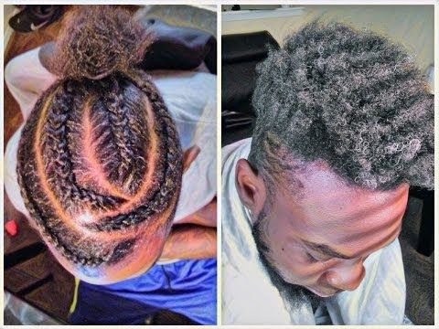 Simple Braided Hairstyle For Men – Youtube In Most Current Braided Hairstyles For Mens (View 3 of 15)