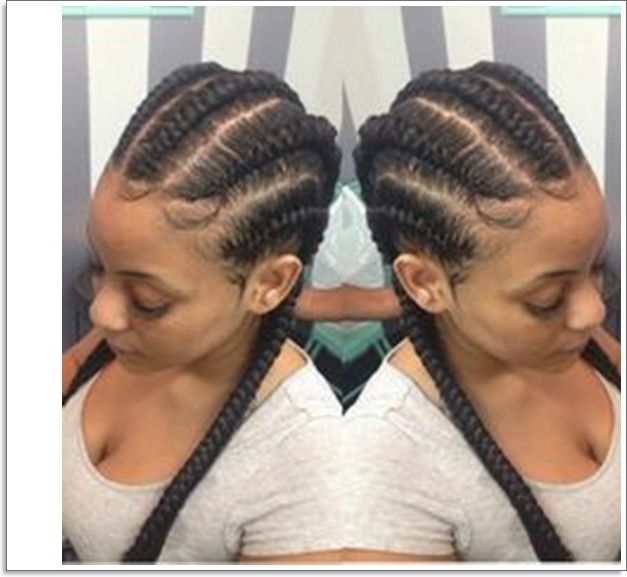 Straight Back Cornrows Hairstyles – Dhairstyles Pertaining To Most Recently South Africa Cornrows Hairstyles (Photo 12 of 15)