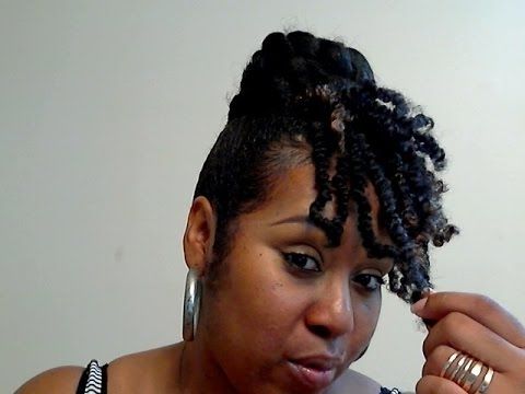 Summer Hair 2016 – Bun With Crochet Braid Bangs – Youtube Pertaining To Recent Cornrows Hairstyles With Bangs (View 15 of 15)