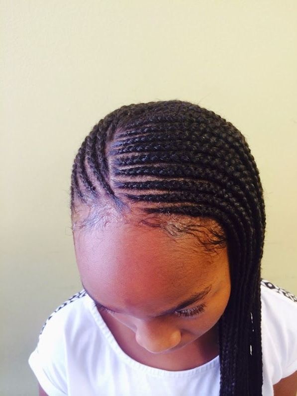 Sunu Hair Braiding Atlanta | African Hair Braiding | Pinterest Inside Most Popular Youthful Fulani Crown With Horizontal Braids (View 12 of 15)
