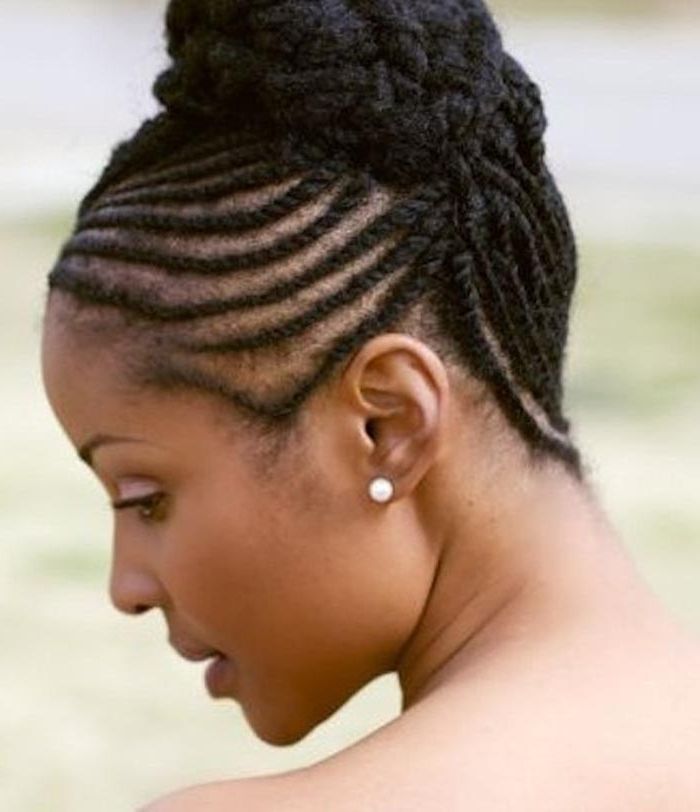 The Best Natural Black Braid Hairstyles For Your Special Occasion For Most Current Braided Hairstyles On Relaxed Hair (View 14 of 15)