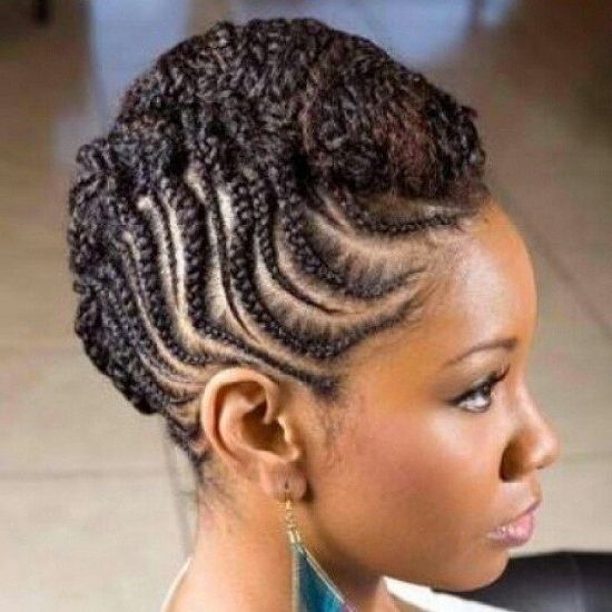 The Most Elegant Cornrow Afro Hairstyles Regarding The Your Haircut With Best And Newest Cornrows Hairstyles With Afro (View 14 of 15)