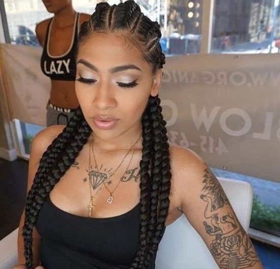 The Most Elegant Cornrow Afro Hairstyles Regarding The Your Haircut With Regard To Current Elegant Cornrows Hairstyles (View 13 of 15)