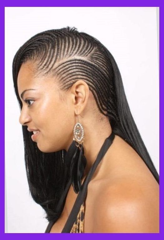 Thin Cornrow Hairstyles — % Inside Most Up To Date Thin Cornrows Hairstyles (View 7 of 15)
