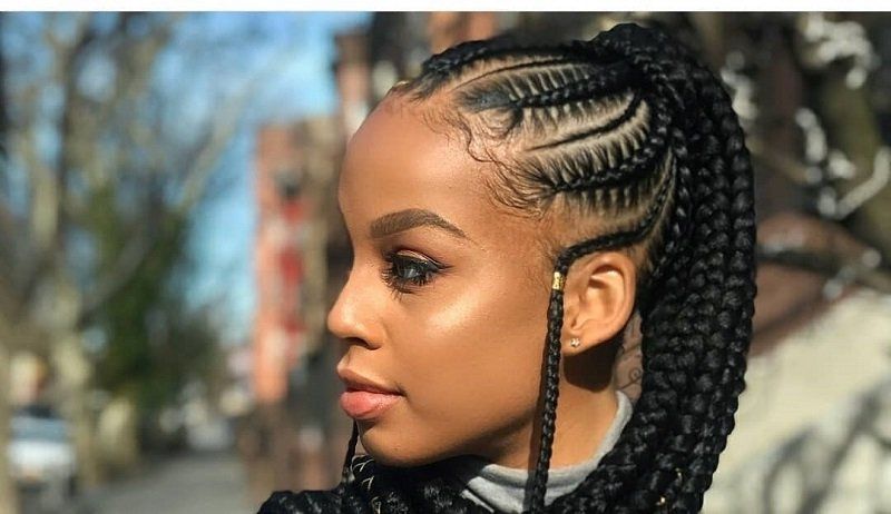 This Diva's Super Long Goddess Braids Hairstyle Is Too Hot To Handle Pertaining To Most Recently Kenyan Braided Hairstyles (View 6 of 15)