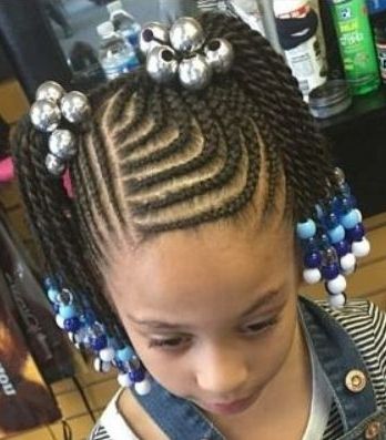 Toddler Braided Hairstyles With Beads | Hairstyles & Haircuts For With Regard To Most Current Toddlers Braided Hairstyles (View 4 of 15)
