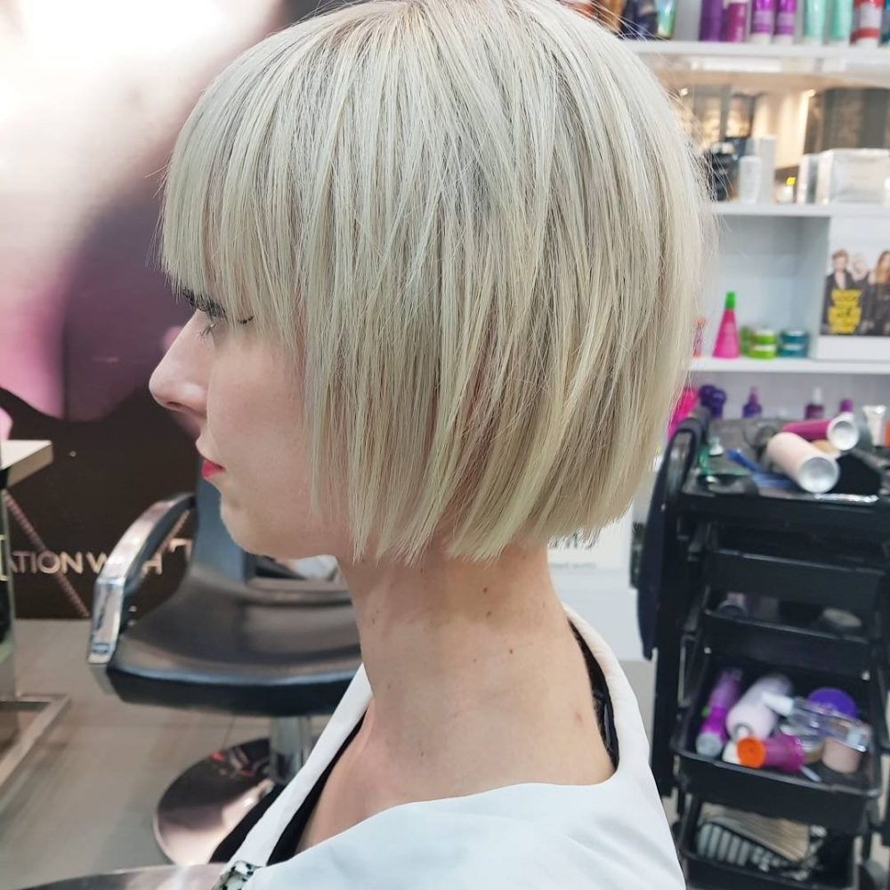 Top 36 Short Blonde Hair Ideas For A Chic Look In 2018 Pertaining To Recent Finely Chopped Buttery Blonde Pixie Haircuts (Photo 5 of 15)