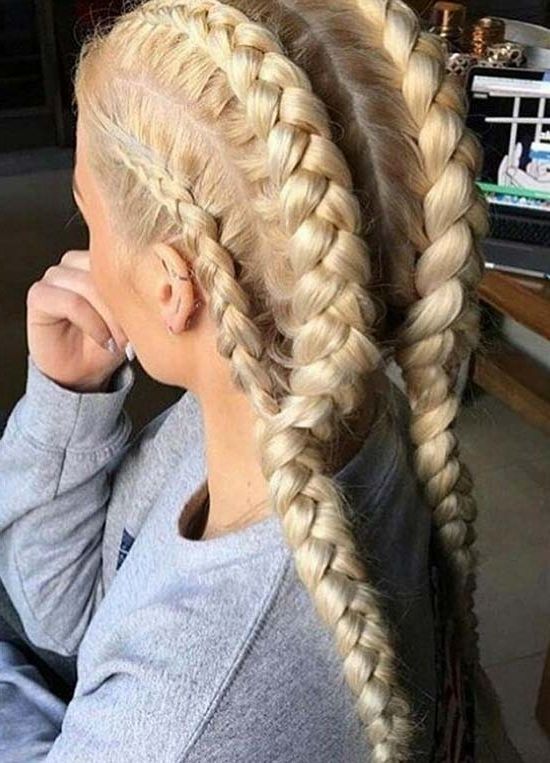 Top 40 Best Sporty Hairstyles For Workout | Fashionisers Intended For Most Up To Date Braided Gym Hairstyles For Women (View 7 of 15)