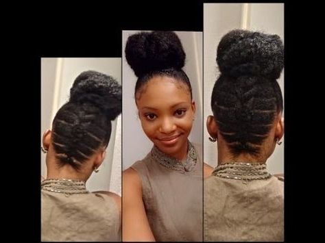 Trending: Elastic Cornrow Styles For Natural Hair [4 Tutorials Regarding Most Up To Date Elastic Cornrows Hairstyles (Photo 4 of 15)