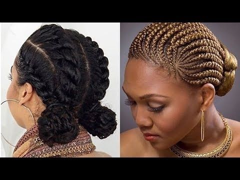 Trendy Cornrow Braids Hairstyles 2017 – Best 20 Braiding Hair Ideas Intended For Most Recently Cornrows Braids Hairstyles (Photo 3 of 15)