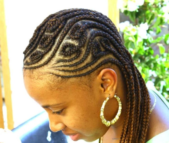 Twirl Cornrow Design – Thirstyroots: Black Hairstyles For Best And Newest Wavy Straight Back Braids (Photo 12 of 15)