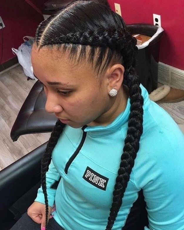 Two Cornrow Hairstyles – Page 3 – The Best Hair Style In 2018 In Two Throughout 2018 Two Cornrows Hairstyles (View 5 of 15)