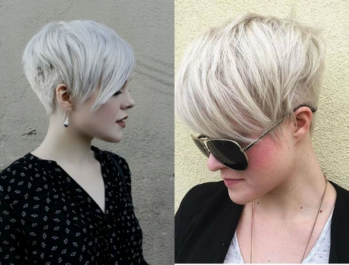 Vibrant Layered Pixie Haircuts 2017 | Hairdrome In Most Up To Date Platinum Pixie Haircuts (Photo 3 of 15)