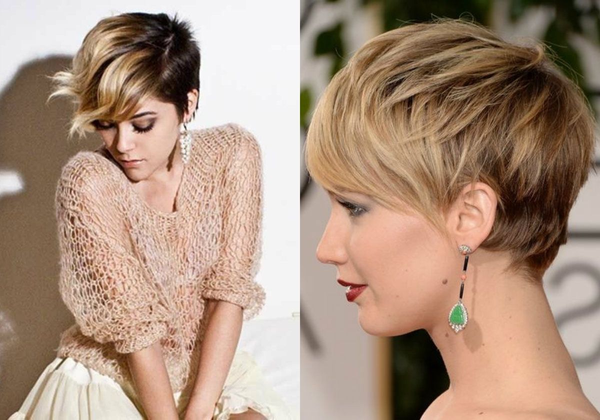 Vivacious Short Pixie Haircuts With Highlights | Hairdrome Regarding Most Recently Finely Chopped Buttery Blonde Pixie Haircuts (Photo 6 of 15)