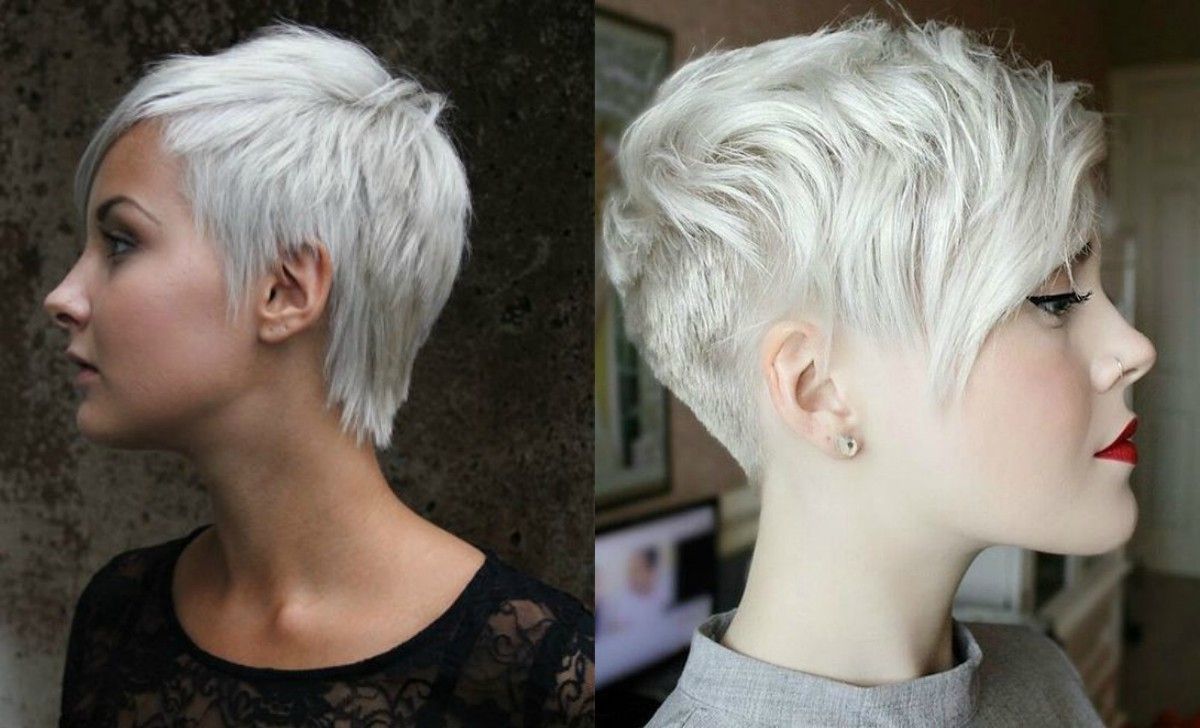 Winter Fit: Extravagant Silver Pixie Haircuts | Hairdrome Intended For Recent Two Tone Pixie Haircuts (Photo 11 of 15)