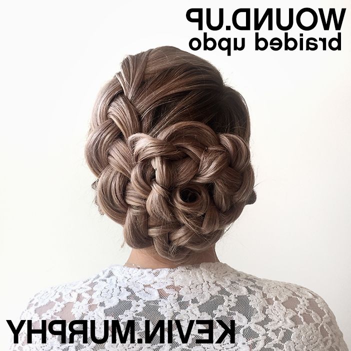 Wound.up Braided Updo – Bangstyle Intended For Most Recent Spirals Rolled Braided Updo (Photo 9 of 15)
