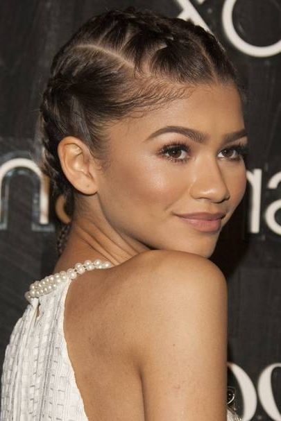 Zendaya Hair And Makeup: The Disney Star Comes Of Age With Movies, A Pertaining To Recent Zendaya Braided Hairstyles (Photo 13 of 15)
