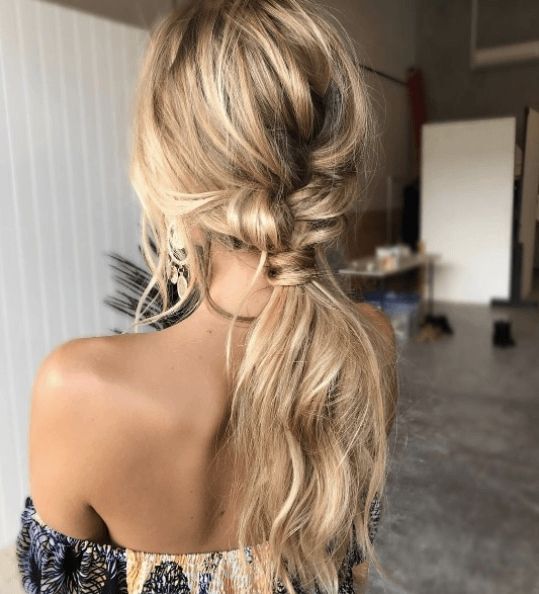 10 Easy Ways To Amp Up Your Ponytail Hairstyle Pertaining To Low Ponytail Hairstyles With Waves (View 7 of 25)