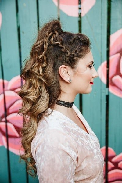 10 Gorgeous Festival Hairstyles & Festival Braids To Try This Summer In Braided Millennial Pink Pony Hairstyles (View 21 of 25)