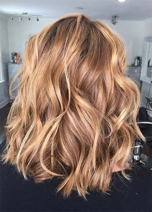 100 Dark Hair Colors: Black, Brown, Red, Dark Blonde Shades Inside Golden Bronze Blonde Hairstyles (View 8 of 25)