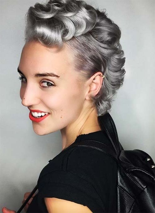 100 Short Hairstyles For Women: Pixie, Bob, Undercut Hair | Fashionisers Regarding Most Up To Date Long Voluminous Pixie Hairstyles (View 21 of 25)