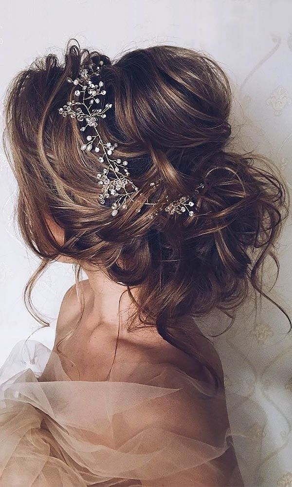 1066 Best Happily Ever After Images On Pinterest | Dream Wedding In Romantically Messy Ponytail Hairstyles (View 23 of 25)