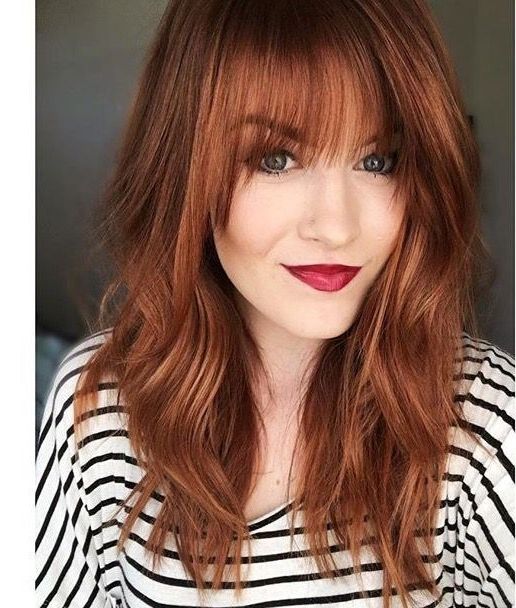 11+ Best Strawberry Blonde Hair Color Ideas For 2018 | Hair Color With Regard To Shoulder Grazing Strawberry Shag Blonde Hairstyles (View 11 of 25)