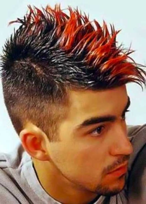 12 Short Mohawk Hairstyles For Men | Mens Hairstyles 2018 In Most Popular Spiked Blonde Mohawk Hairstyles (View 22 of 25)