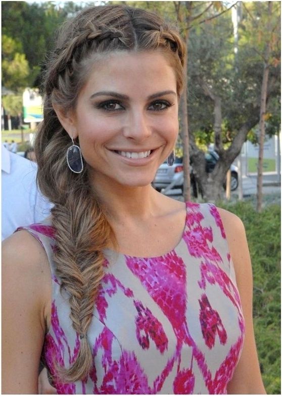 12 Simple Fishtail Braid Hairstyles – Pretty Designs Intended For Messy Volumized Fishtail Hairstyles (View 6 of 25)