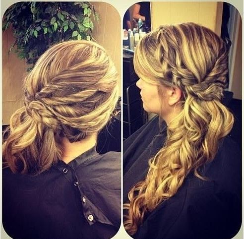 15 Hottest Braided Hairstyles | Pinterest | Side Pony, Braid Inside Side Ponytail Hairstyles With Braid (View 13 of 25)
