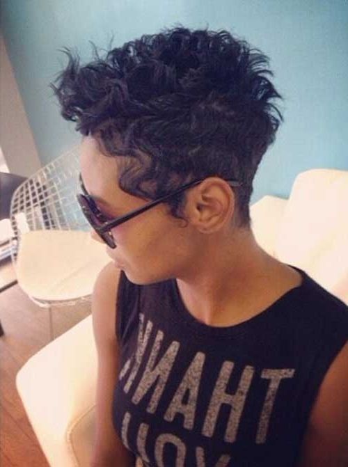 15 Pixie Cuts For Curly Hair | Short Hairstyles 2017 – 2018 | Most Pertaining To Most Current Short Black Pixie Hairstyles For Curly Hair (Photo 17 of 25)