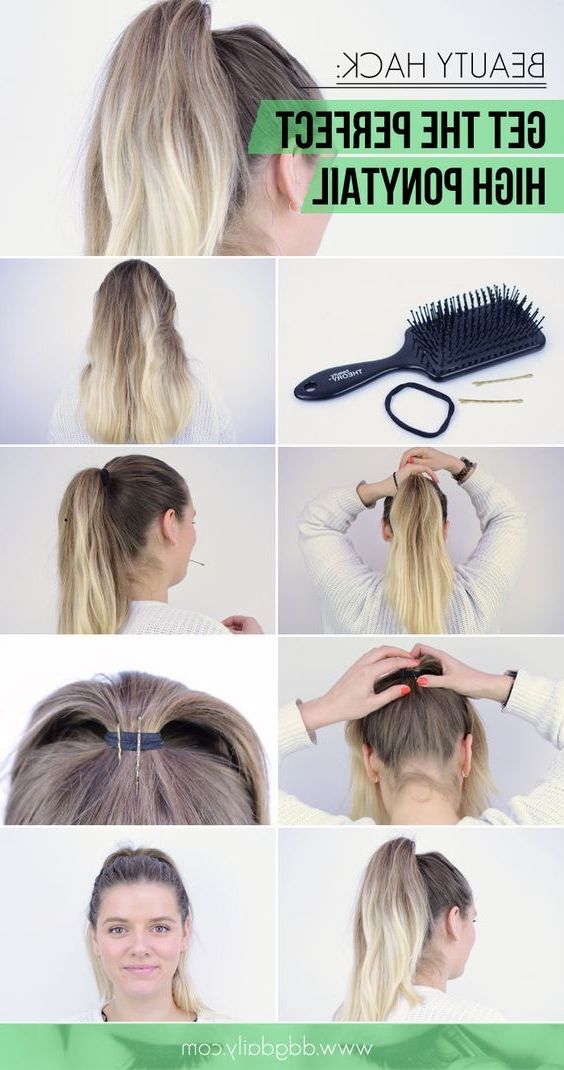 18 High Ponytail Hairstyles You Need To Try For Spring 2017 – Gurl Pertaining To High Ponytail Hairstyles With Accessory (View 20 of 25)
