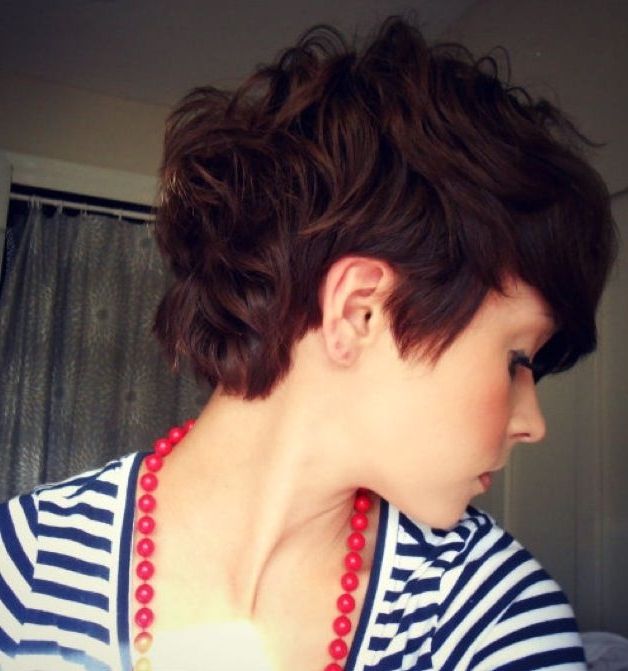 19 Cute Wavy & Curly Pixie Cuts We Love – Pixie Haircuts For Short Inside 2018 Long Curly Pixie Hairstyles (Photo 10 of 25)