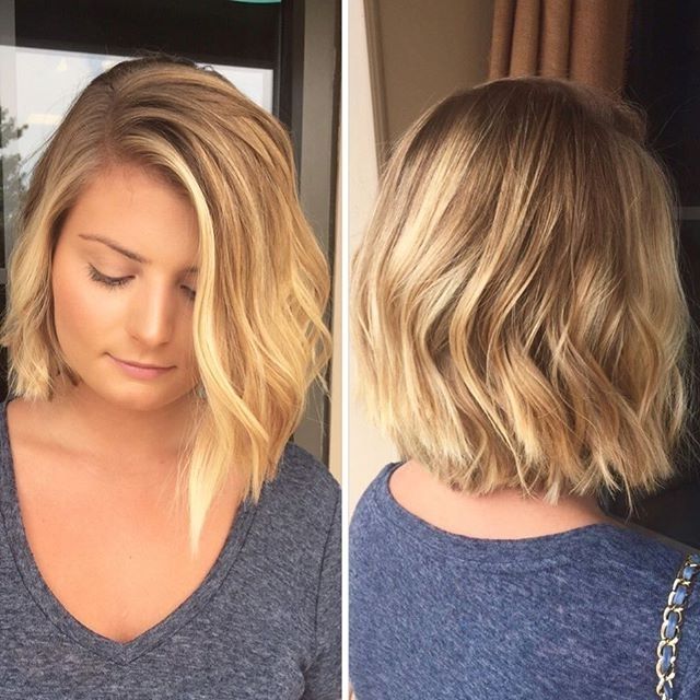 19 Flattering Bob Hairstyles For Round Faces | Styles Weekly Intended For Dirty Blonde Bob Hairstyles (View 7 of 25)
