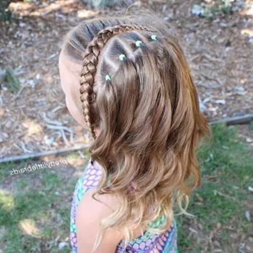20 Adorable Braided Hairstyles For Girls – Popular Haircuts Throughout Ladder Braid Side Ponytail Hairstyles (View 10 of 25)