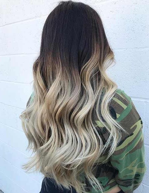 20 Amazing Brown To Blonde Hair Color Ideas With Root Fade Into Blonde Hairstyles (Photo 23 of 25)