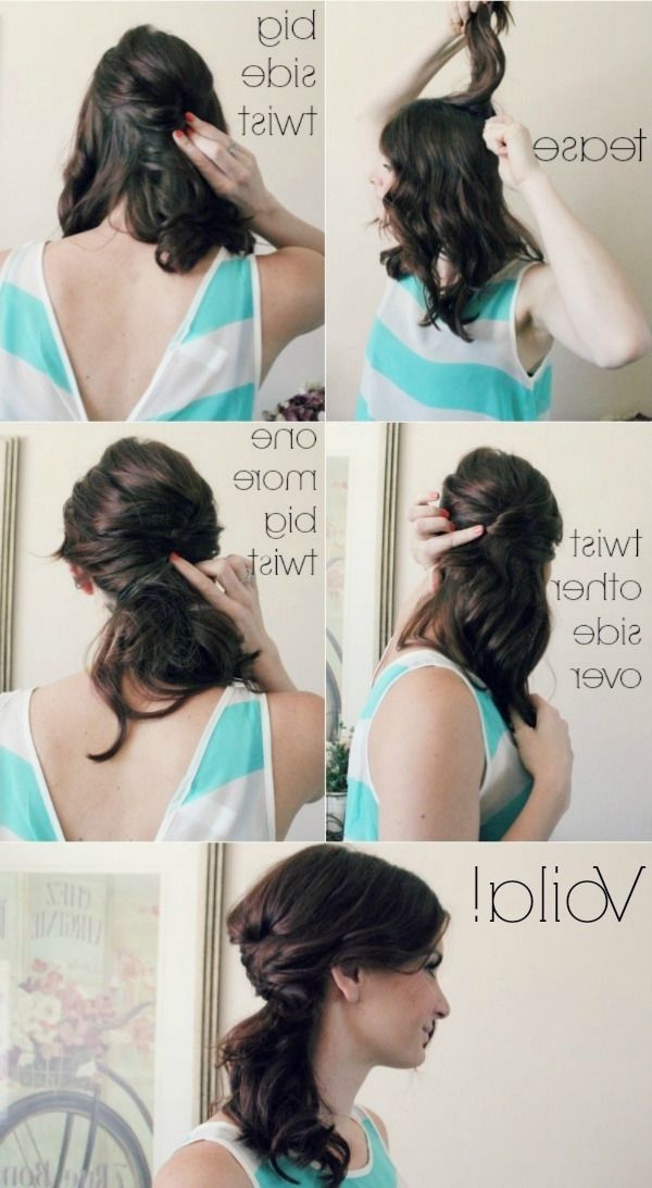 20 Easy And Sassy Diy Hairstyle Tutorials – Pretty Designs Intended For Sassy Side Ponytail Hairstyles (View 14 of 25)