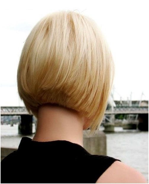 20 Glamorous Bob Hairstyles For Fine Hair: Easy Short Hair – Popular With Inverted Blonde Bob For Thin Hair (View 10 of 25)