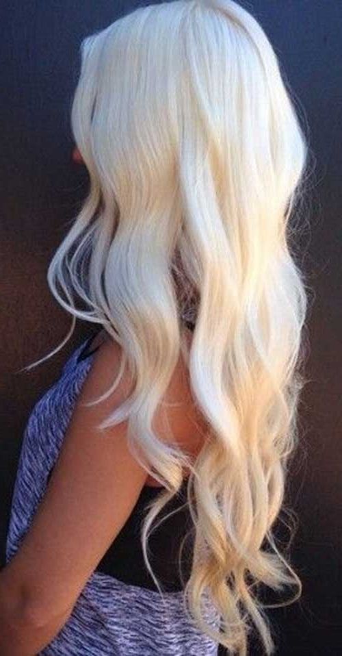 20 Hairstyles For Long Blonde Hair | Hairstyles & Haircuts 2016 – 2017 For Soft Waves Blonde Hairstyles With Platinum Tips (View 14 of 25)
